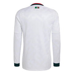 Adidas 2026 Mexico Men's Authentic Away Long-Sleeve Soccer Jersey White