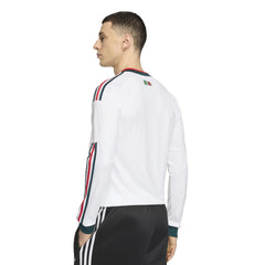 Adidas 2026 Mexico Men's Stadium Away Long-Sleeve Soccer Jersey White