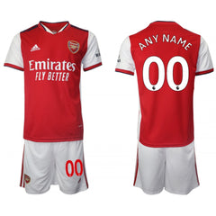 Arsenal F.C Custom Red Home Soccer Jersey