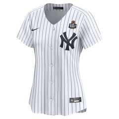 Women's New York Yankees White 2024 World Series Home Custom Limited Jersey