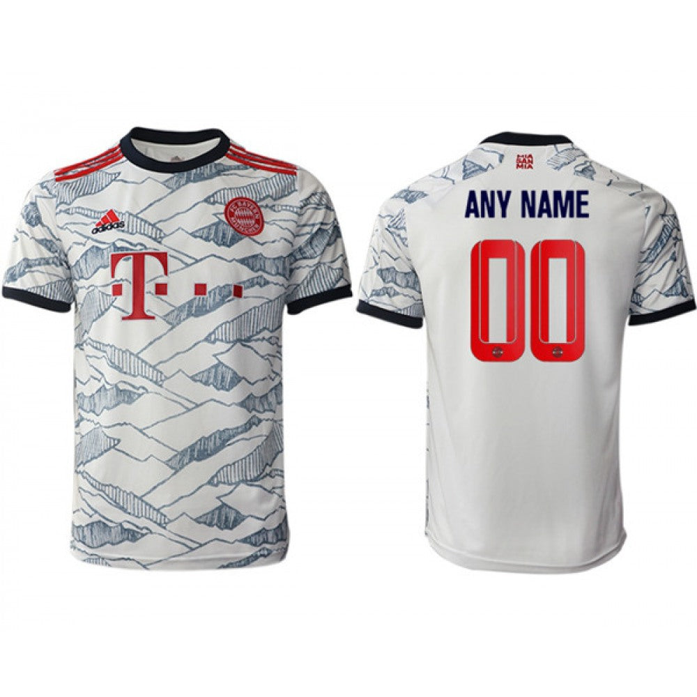 Men's FC Bayern Munchen Custom Away Soccer Jersey