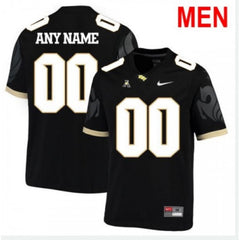 Men's UCF Knights Black Custom College Football Stitched Jersey