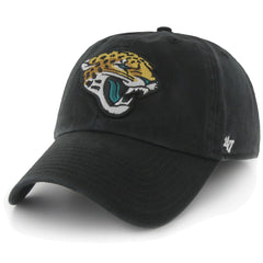 47 Brand Jacksonville Jaguars New Logo Clean-Up Adjustable Slouch Hat Black