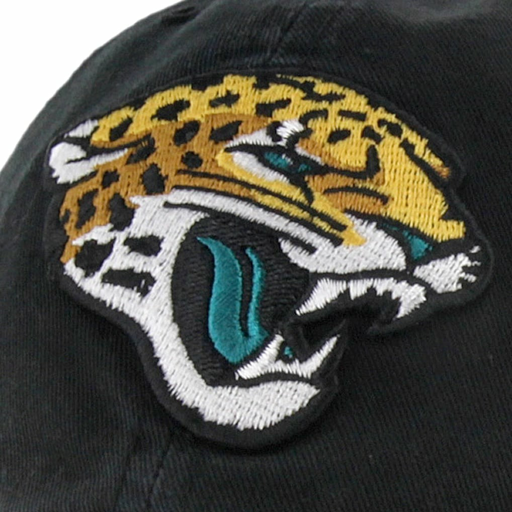 47 Brand Jacksonville Jaguars New Logo Clean-Up Adjustable Slouch Hat Black