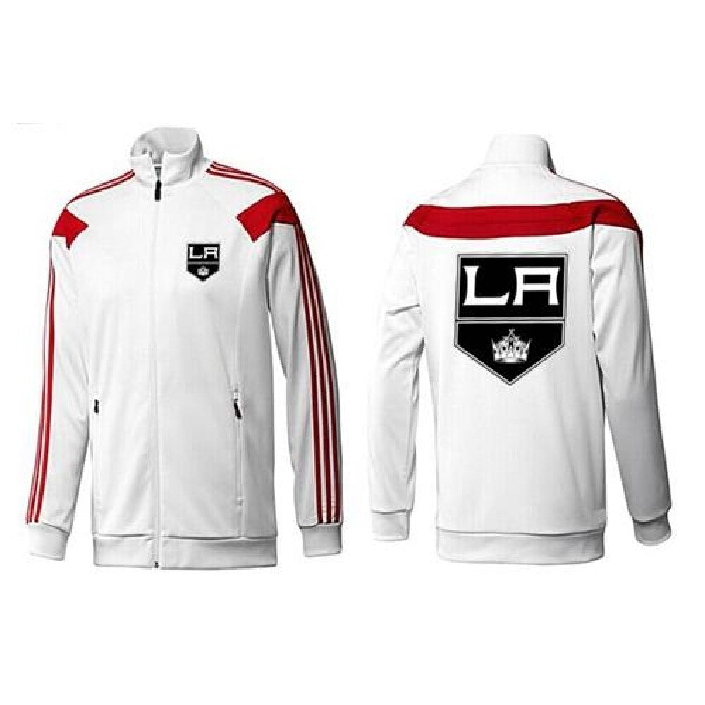 NHL Los Angeles Kings Zip Jackets White-4