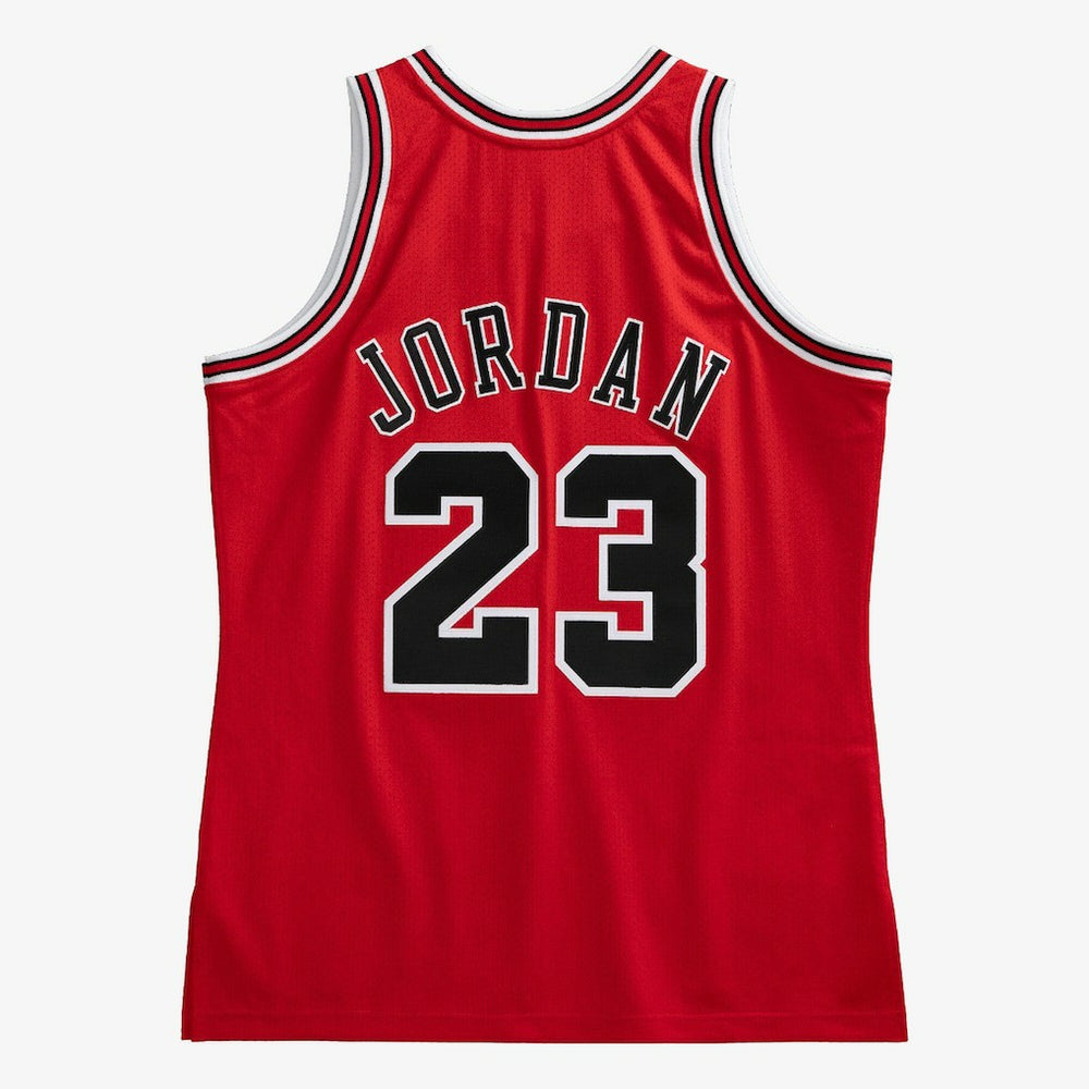 Chicago Bulls Authentic Jersey Road Finals Michael Jordan 1997-98