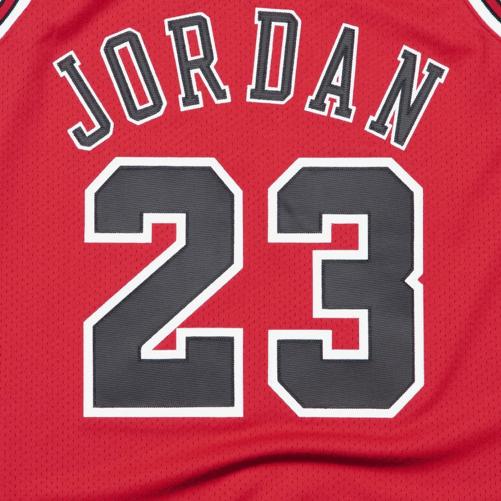 Chicago Bulls Authentic Jersey Road Finals Michael Jordan 1997-98
