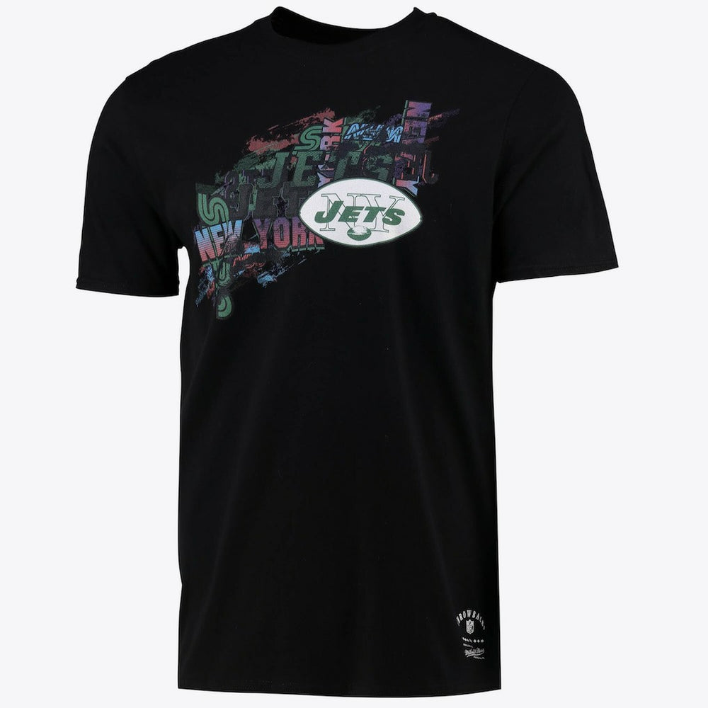 New York Jets Printed Team Name T-Shirt Mens