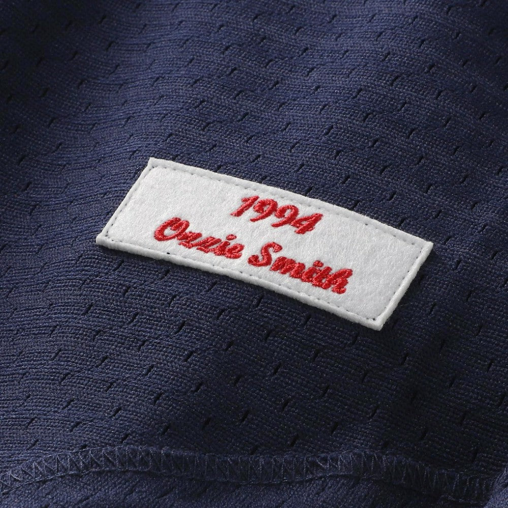 Ozzie Smith St. Louis Cardinals Mitchell & Ness Authentic Batting Practice Jersey - Navy Jerseys