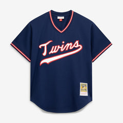 Kirby Puckett Minnesota Twins Mitchell & Ness Authentic Batting Practice Jersey - Navy Jerseys