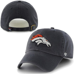Denver Broncos '47 Brand Cleanup Adjustable Hat Navy Blue