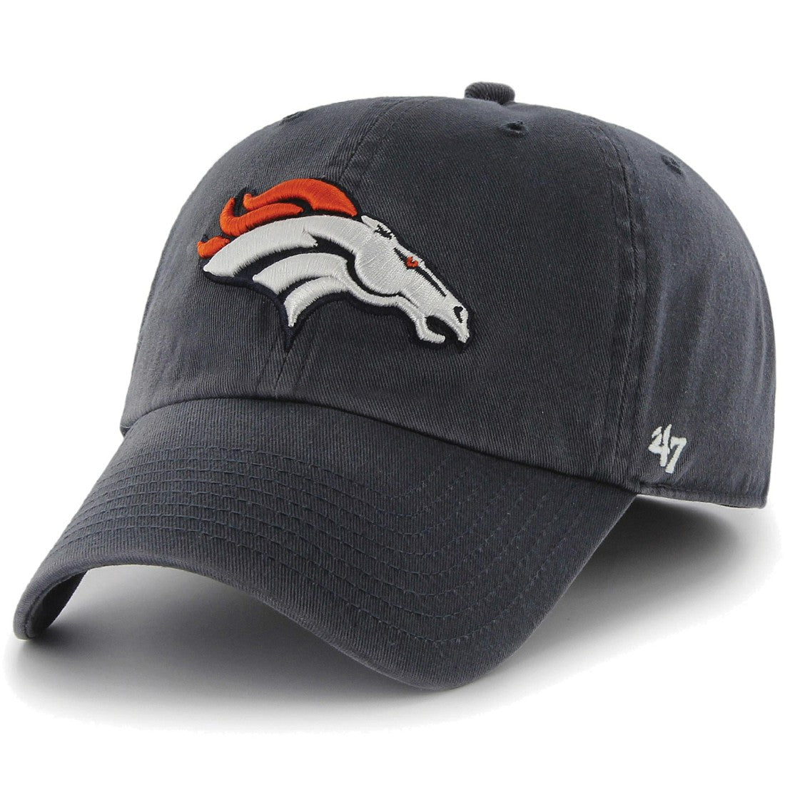 Denver Broncos '47 Brand Cleanup Adjustable Hat Navy Blue