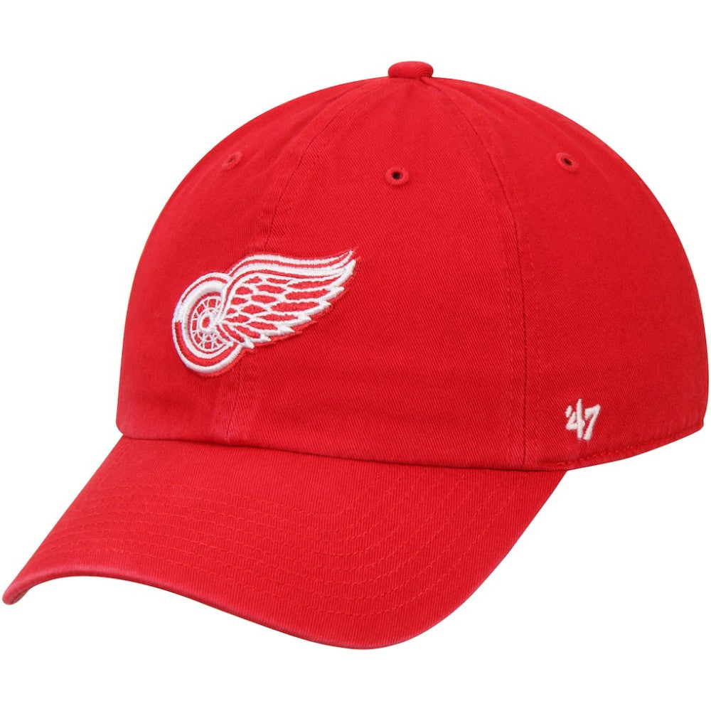 NHL Detroit Red Wings '47 Clean Up Adjustable Hat - Red