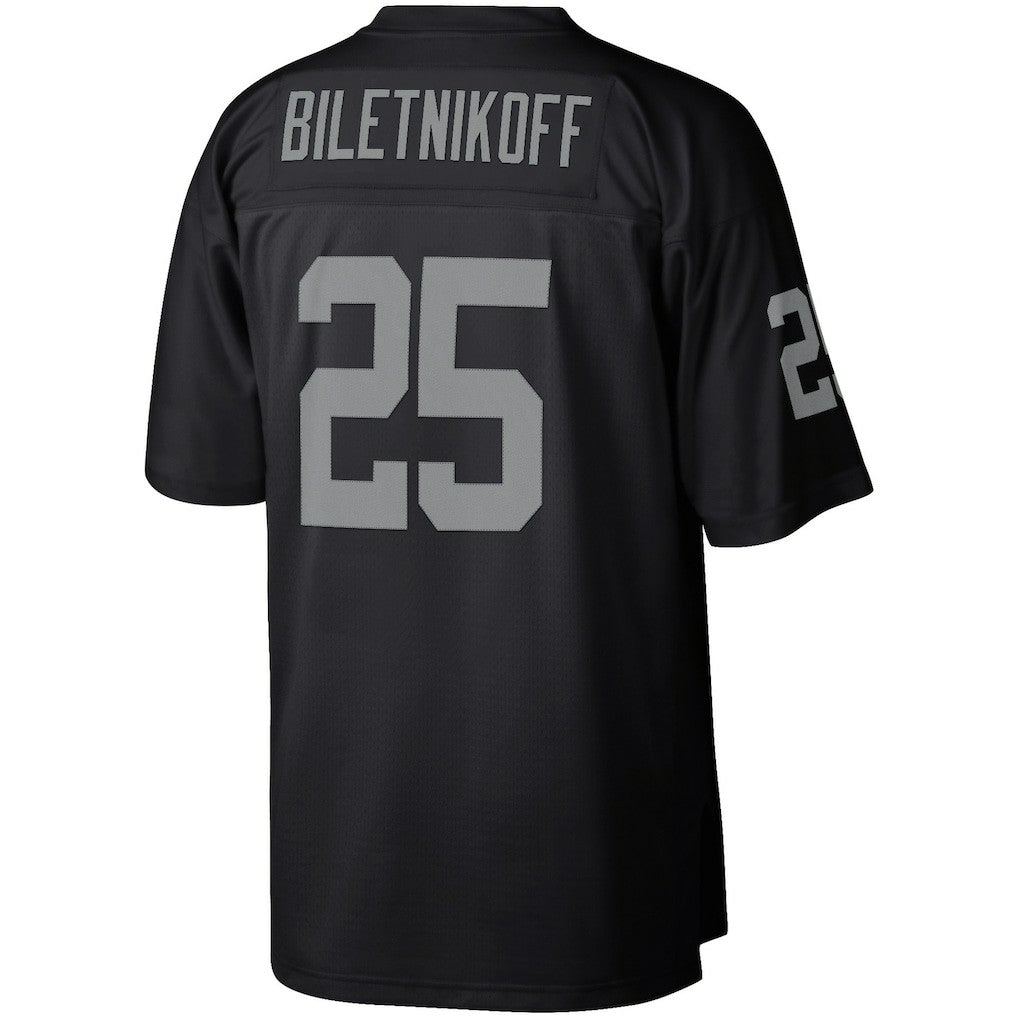 Fred Biletnikoff Las Vegas Raiders Retired Player Legacy Replica Jersey Black