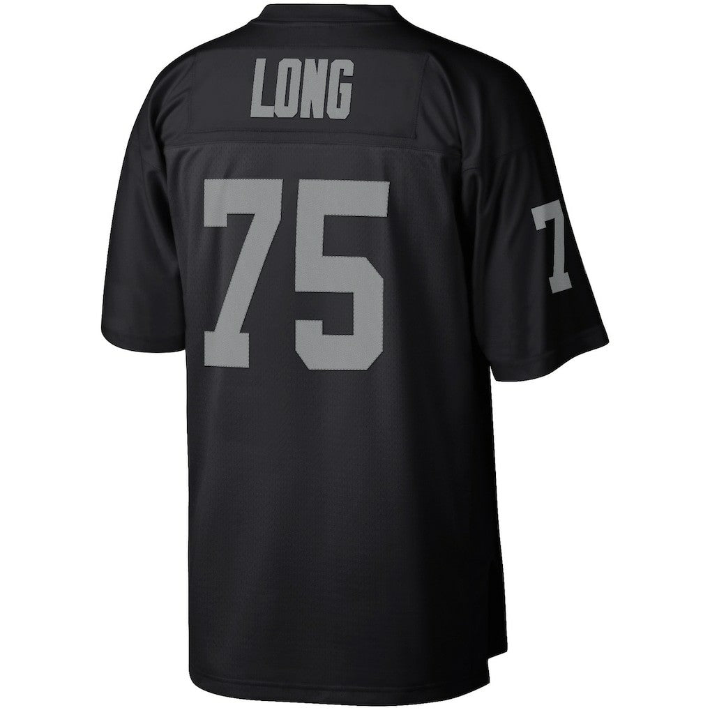 Howie Long Las Vegas Raiders Retired Player Legacy Replica Jersey Black