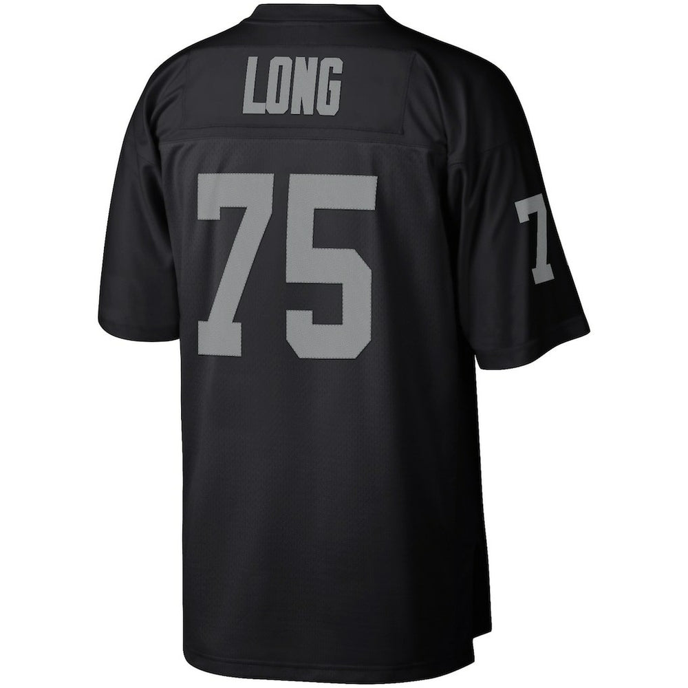 Howie Long Las Vegas Raiders Retired Player Legacy Replica Jersey Black