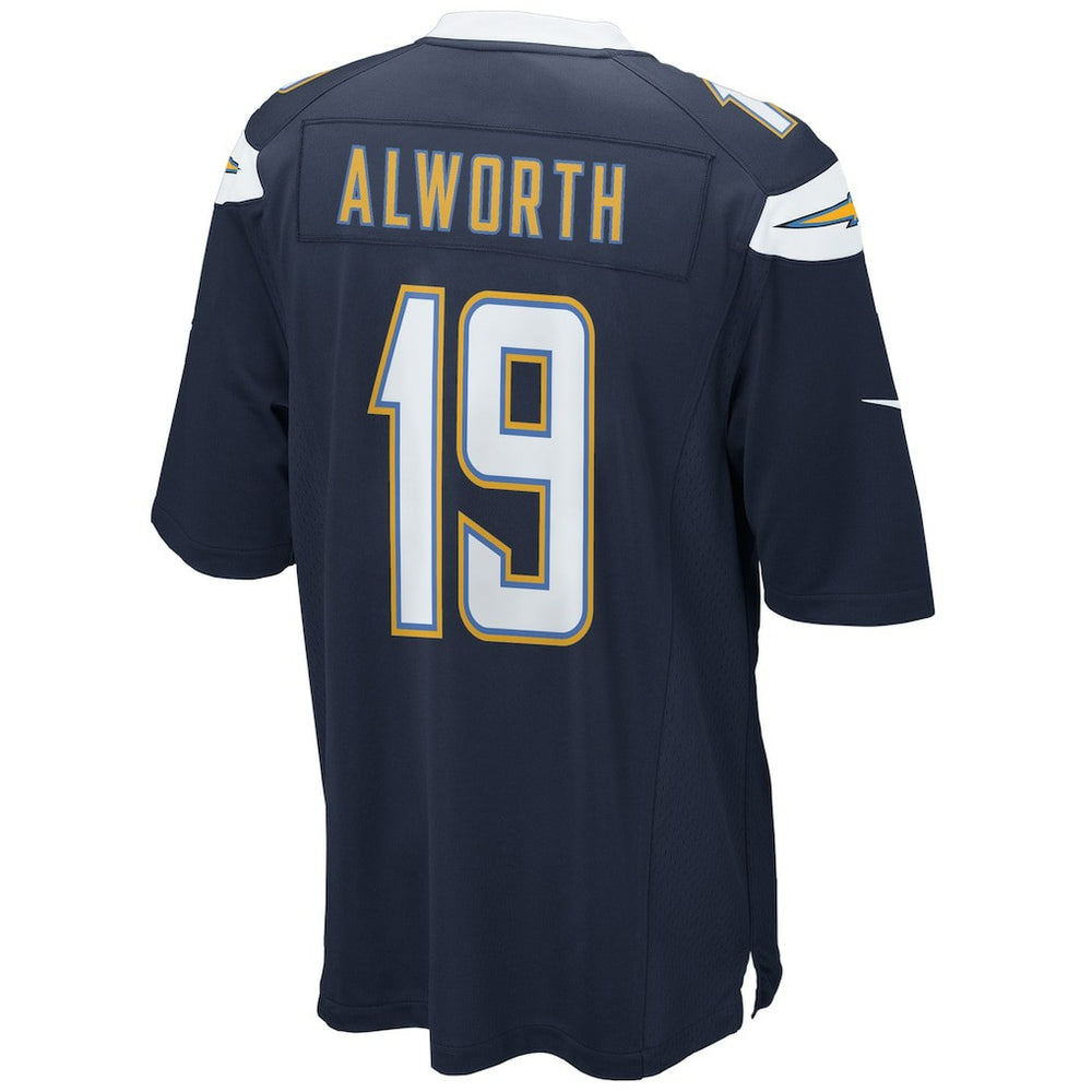 San Diego Chargers Lance Alworth Gridiron Classics Retired Player Game Jersey Navy
