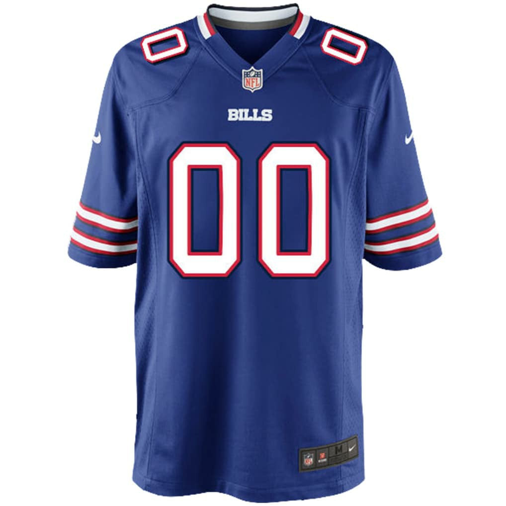 Buffalo Bills Youth Custom Game Jersey Royal