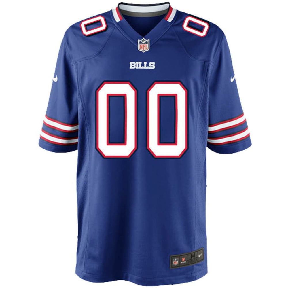 Buffalo Bills Youth Custom Game Jersey Royal