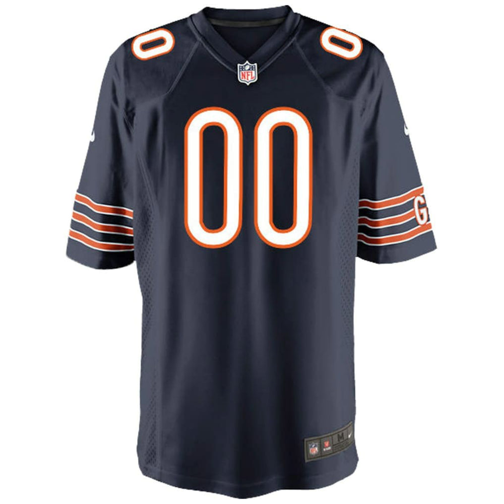 Chicago Bears Youth Custom Game Jersey Navy
