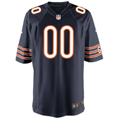 Chicago Bears Youth Custom Game Jersey Navy