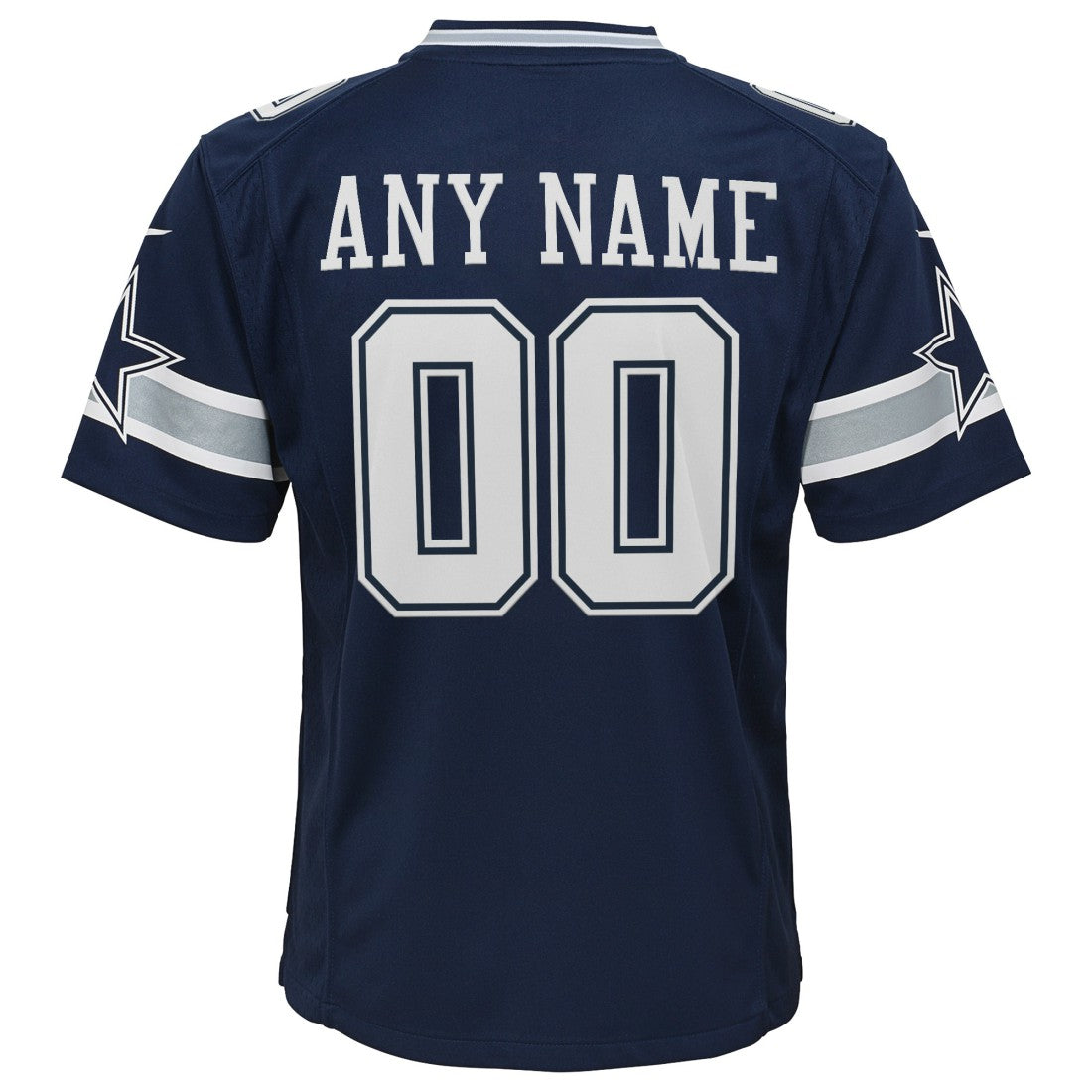 Dallas Cowboys Youth Custom Game Jersey Navy
