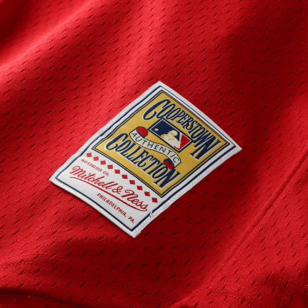 Ozzie Smith St. Louis Cardinals Mitchell & Ness Authentic Batting Practice Jersey - Scarlet Jerseys