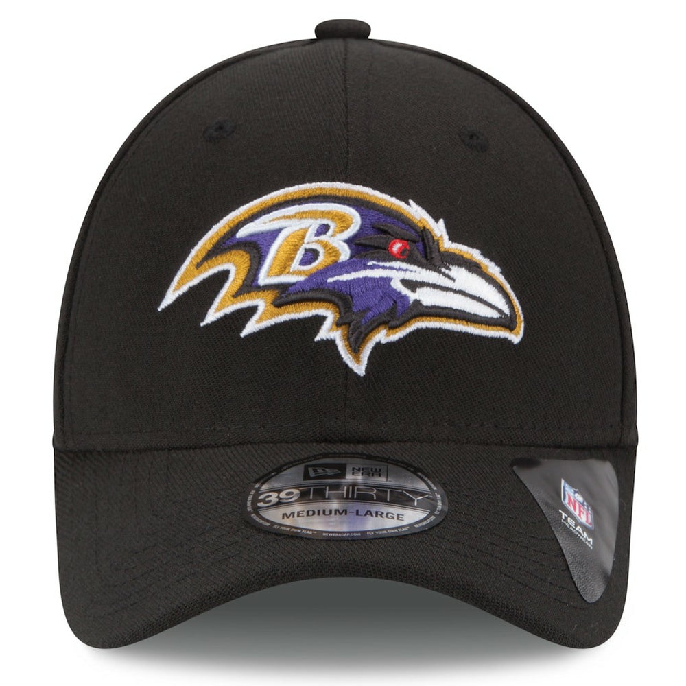 Baltimore Ravens New Era 39THIRTY Team Classic Flex Hat Black