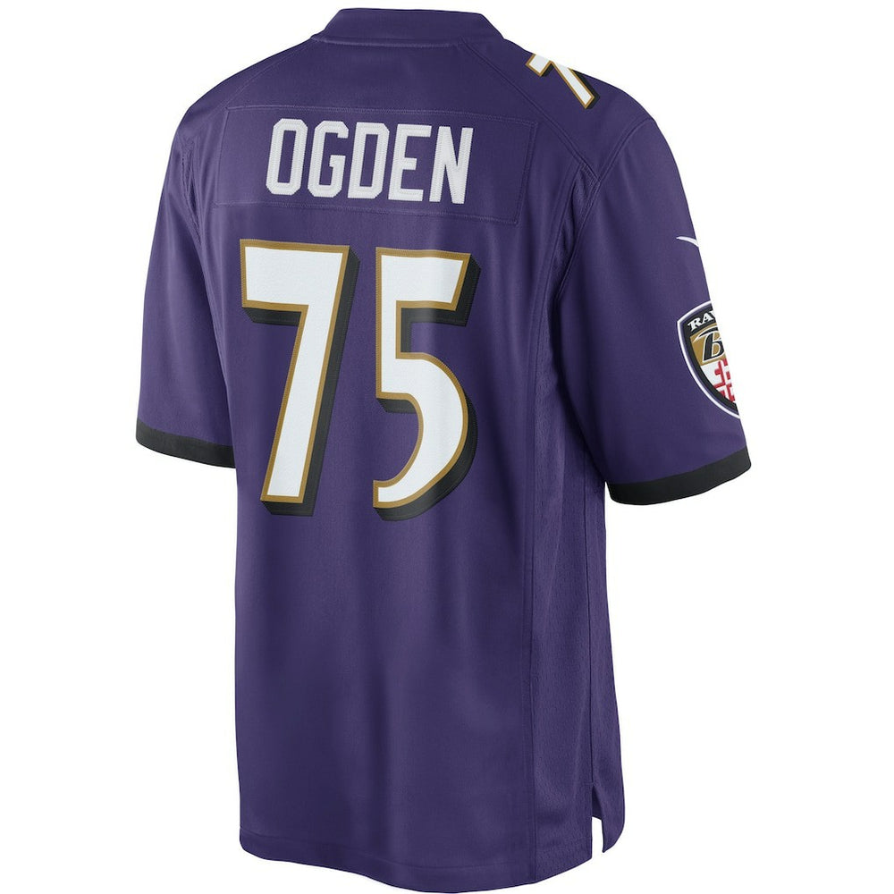 Jonathan Ogden Baltimore Ravens Retired Player Limited Jersey Purple