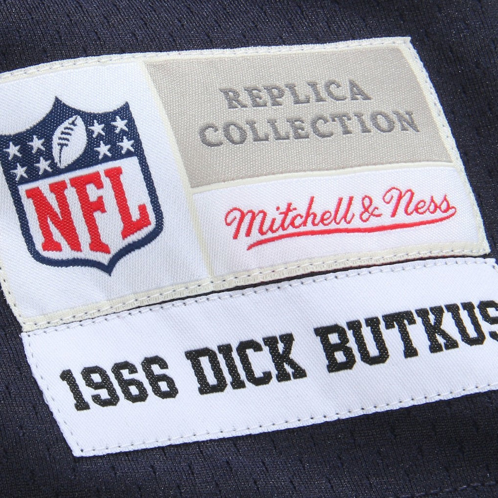 Dick Butkus Chicago Bears Retired Player Legacy Replica Jersey Navy