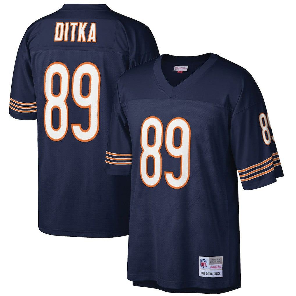 Mike Ditka Chicago Bears Retired Player Legacy Replica Jersey Navy