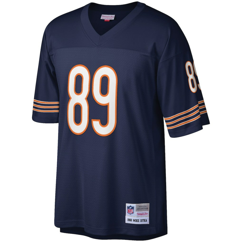 Mike Ditka Chicago Bears Retired Player Legacy Replica Jersey Navy
