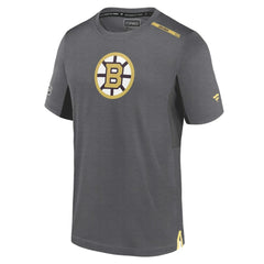 NHL Boston Bruins Fanatics Authentic Pro Performance T-Shirt - Gray