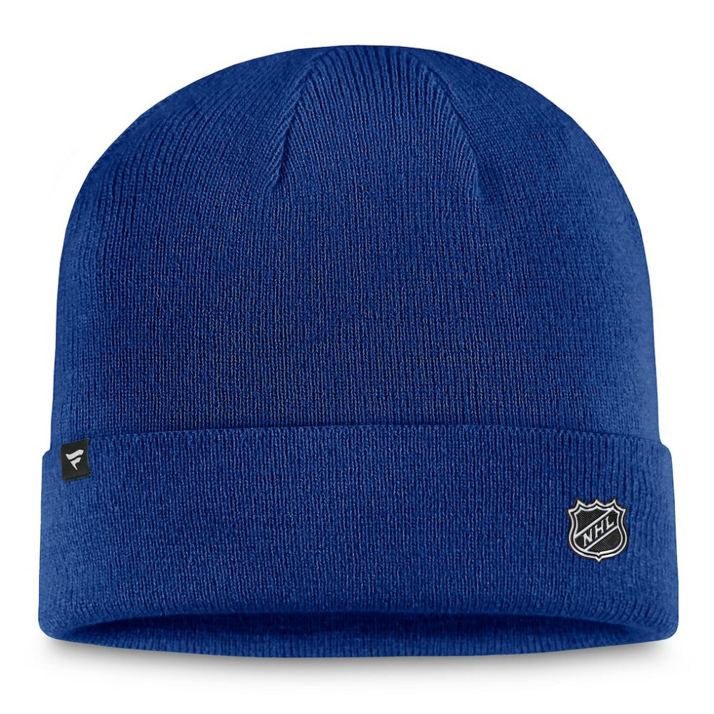 NHL Toronto Maple Leafs Fanatics Authentic Pro Cuffed Knit Hat – Blue
