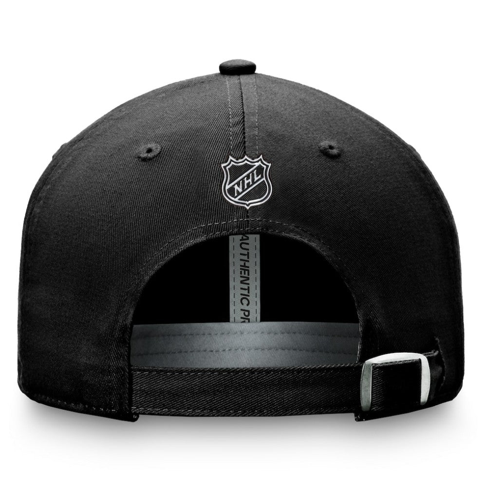 NHL Chicago Blackhawks Fanatics Authentic Pro Prime Adjustable Hat – Black