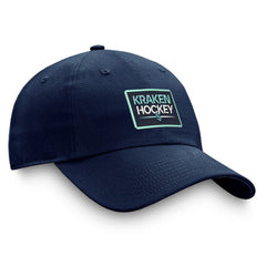 NHL Seattle Kraken Fanatics Authentic Pro Prime Adjustable Hat – Deep Sea Blue