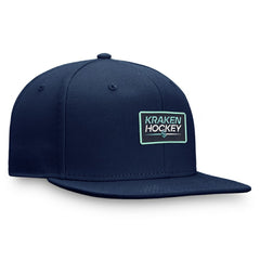 NHL Seattle Kraken Fanatics Authentic Pro Prime Snapback Hat – Deep Sea Blue