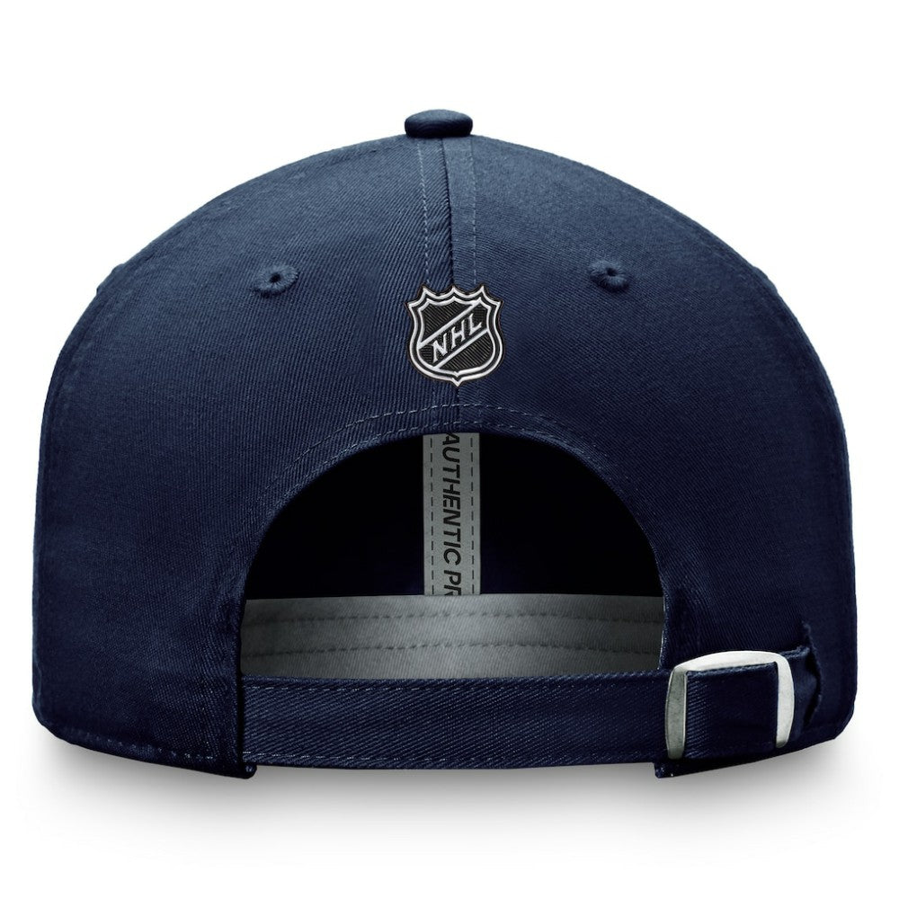NHL St. Louis Blues Fanatics Authentic Pro Prime Adjustable Hat – Navy