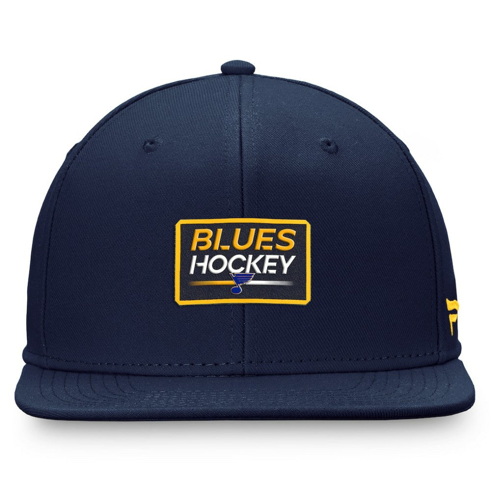 NHL St. Louis Blues Fanatics Authentic Pro Prime Snapback Hat – Navy