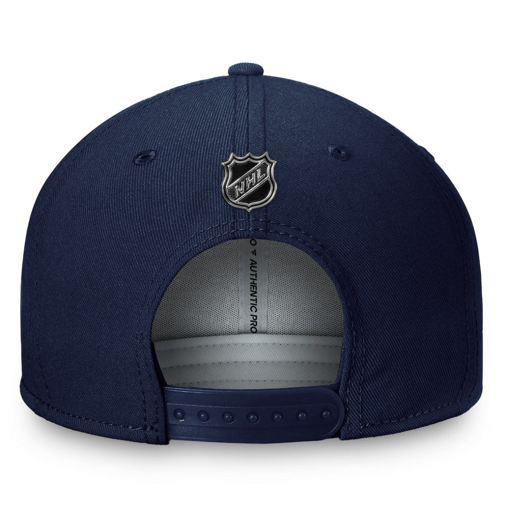 NHL St. Louis Blues Fanatics Authentic Pro Prime Snapback Hat – Navy