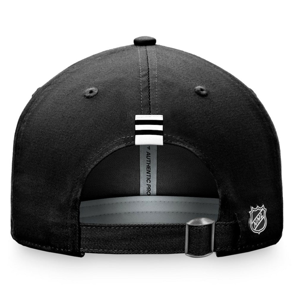 NHL Chicago Blackhawks Fanatics Women's Authentic Pro Rink Adjustable Hat - Black