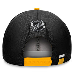 NHL Pittsburgh Penguins Fanatics Authentic Pro Rink Two-Tone Snapback Hat – Black/Gold