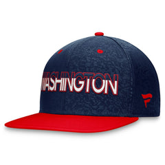 NHL Washington Capitals Fanatics Authentic Pro Rink Two-Tone Snapback Hat – Navy/ Red