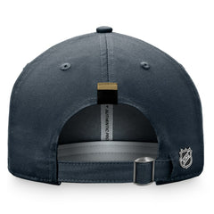 NHL Vegas Golden Knights Fanatics Women's Authentic Pro Rink Adjustable Hat - Charcoal