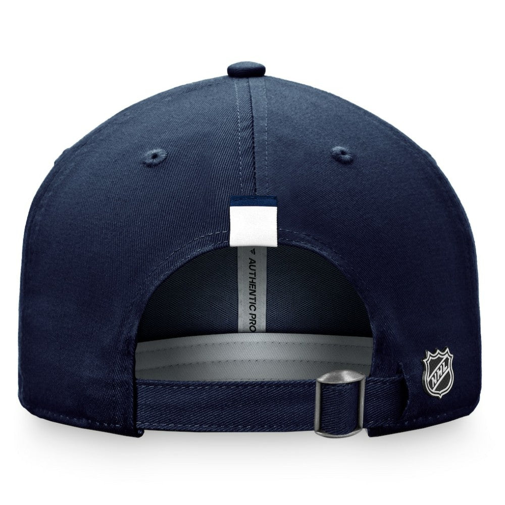 NHL Washington Capitals Fanatics Women's Authentic Pro Rink Adjustable Hat - Navy