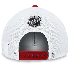NHL New York Rangers Fanatics Authentic Pro Rink Trucker Adjustable Hat - Blue
