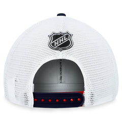 NHL Washington Capitals Fanatics Authentic Pro Rink Trucker Adjustable Hat - Red