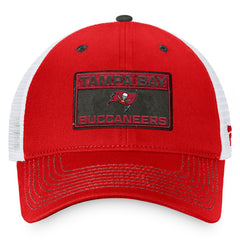 Tampa Bay Buccaneers Fundamentals Trucker Adjustable Hat Red/White