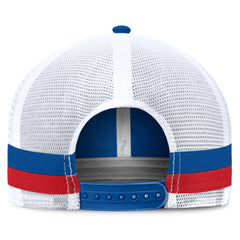 Buffalo Bills Fundamentals Side Stripe Trucker Adjustable Hat Royal/White