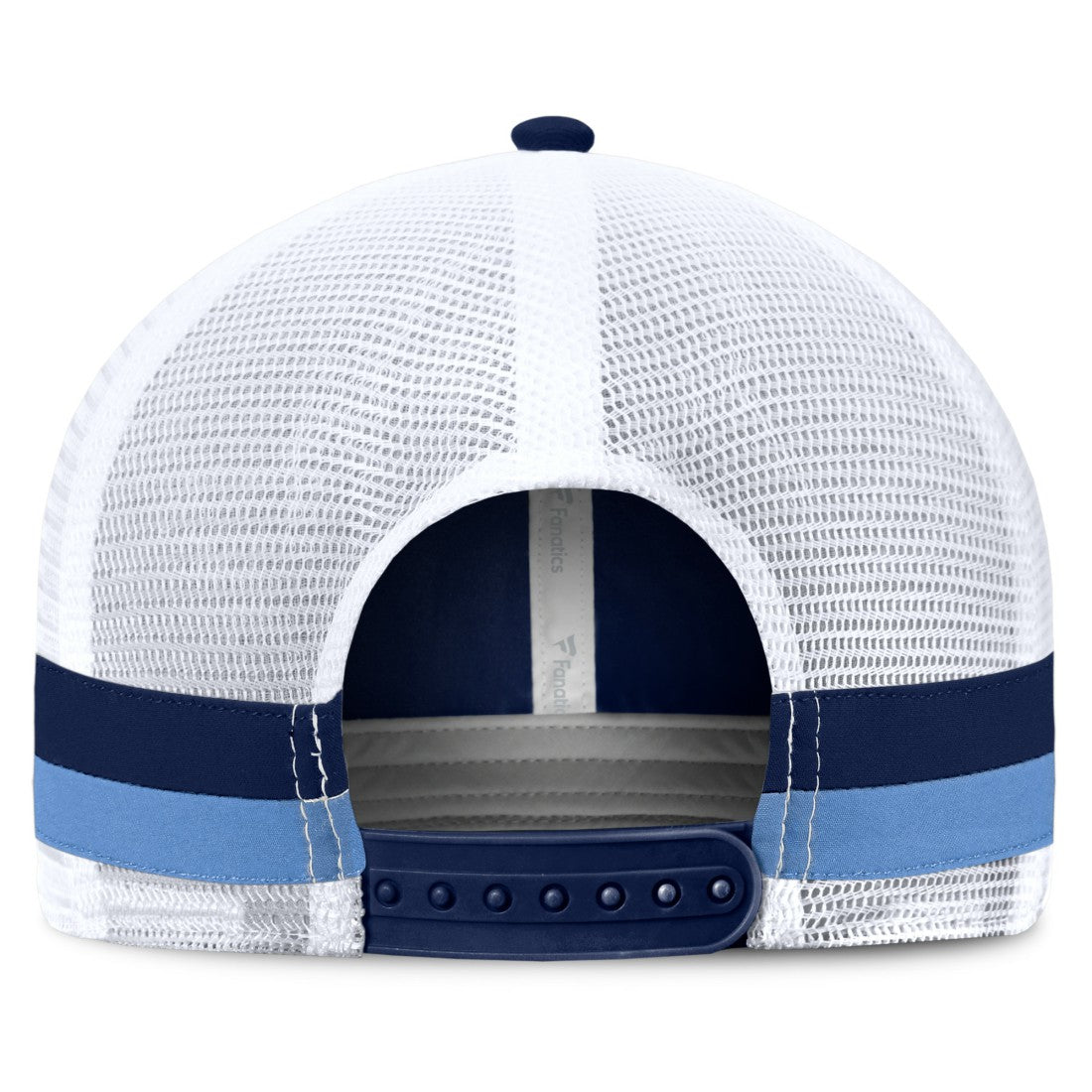 Tennessee Titans Fundamentals Side Stripe Trucker Adjustable Hat Navy/White